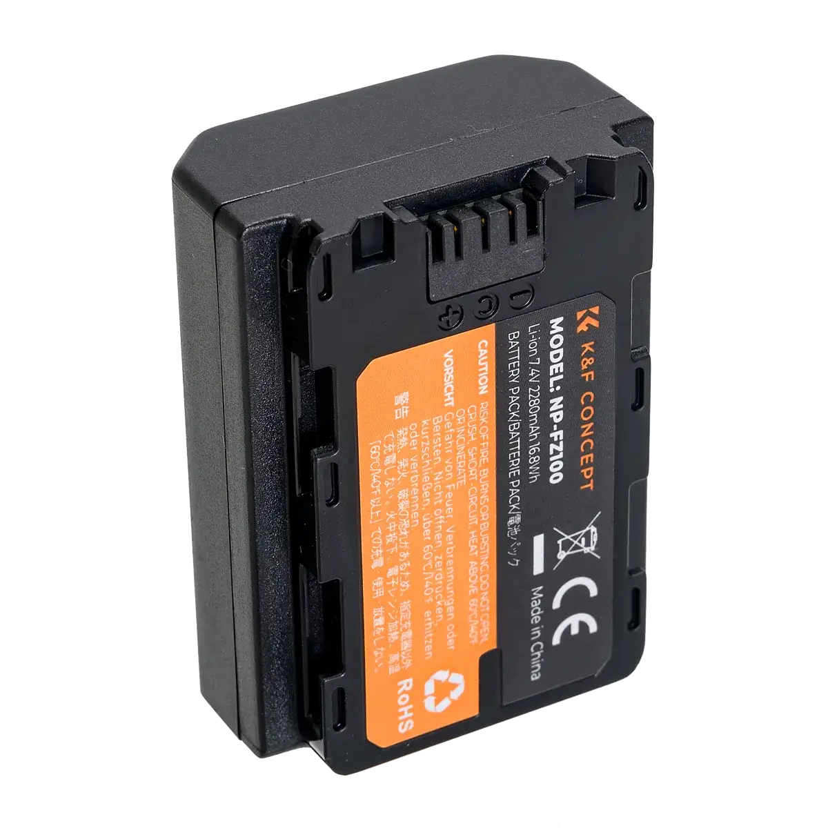 K&F Concept NP-FZ100 Camera Battery for Sony Cameras (KF28.0016V3)