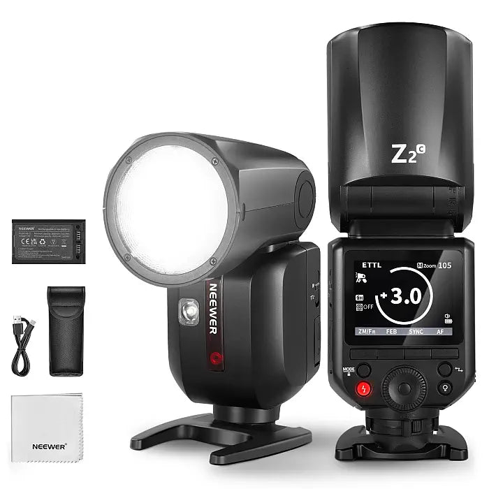 NEEWER Z2-c TTL Round Head Flash Speedlite