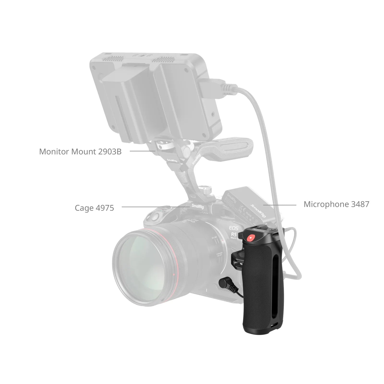 SmallRig Side Handle with Rec Trigger (1/4