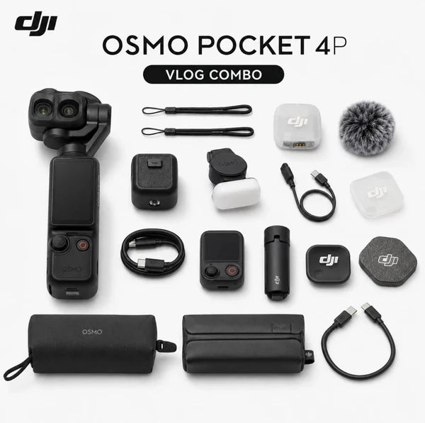 DJI Osmo Pocket 4 Pro Action Camera (Creator Combo) - DMT Stores