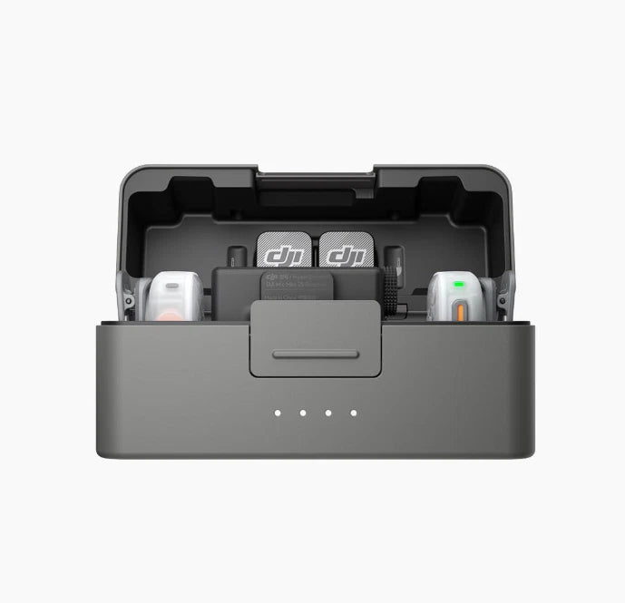 DJI Mic Mini 2S Wireless Microphone (2 TX + 1 RX + Charging Case) black
