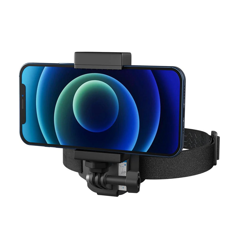 TELESIN 2-in-1 Hat Clip Quick Release Headband