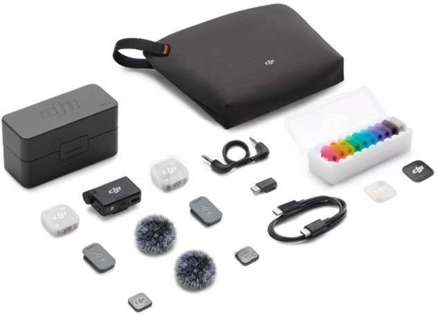 DJI Mic Mini 2 (2 TX + 1 RX + Charging Case)
